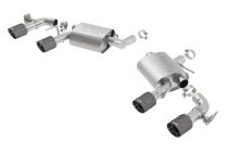 2016-2024 Chevrolet Camaro SS Med Dual Mode (NPP) Axleback Sportavgassystem ATAK Borla